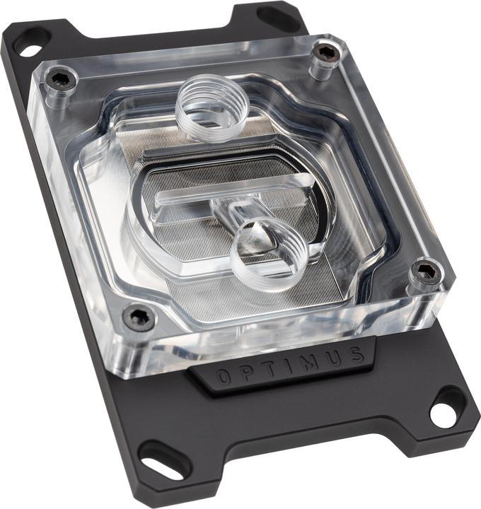 Actual product image Optimus Foundation CPU block - AM5 / AM4, black / nickel