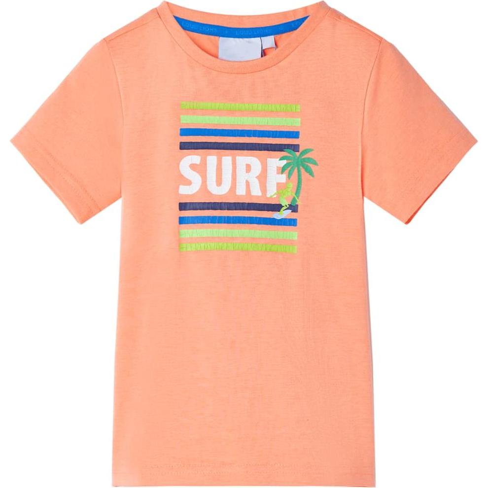 VidaXL, Jungen, Shirt, Jacoby, Orange, (104)