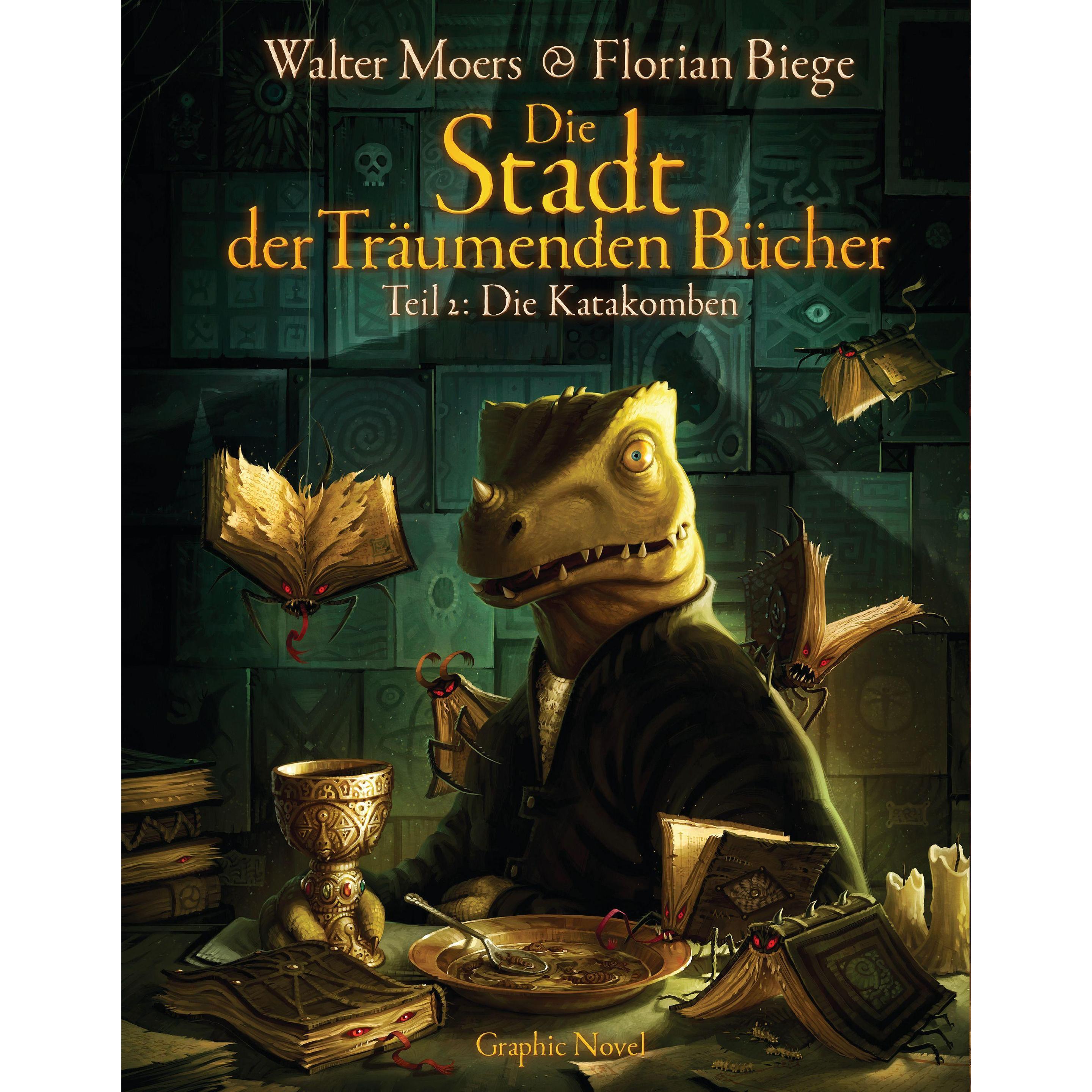 Die Stadt der Träumenden Bücher (Comic), Belletristik von Walter Moers