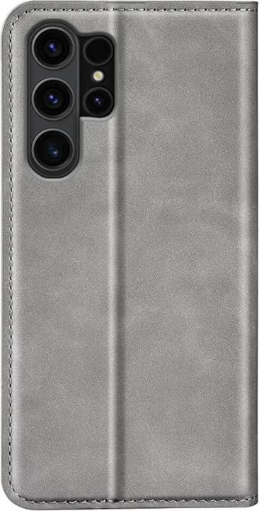 Produktbild Cover-Discount Stand Flip Case Hülle grau (Samsung Galaxy S24 Ultra)