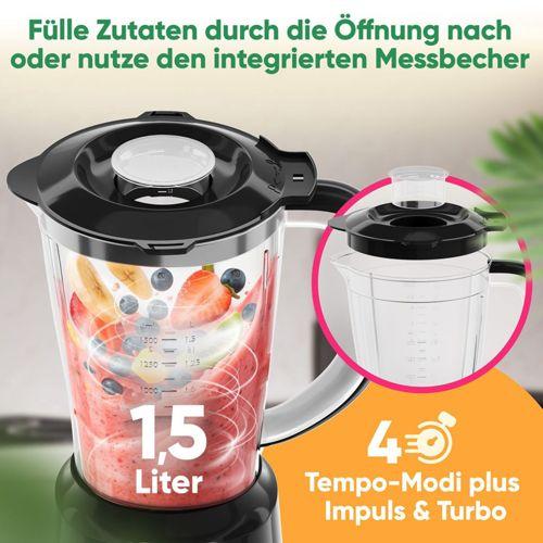 Actual product image Bomann UM 6091 CB schwarz (500 W)