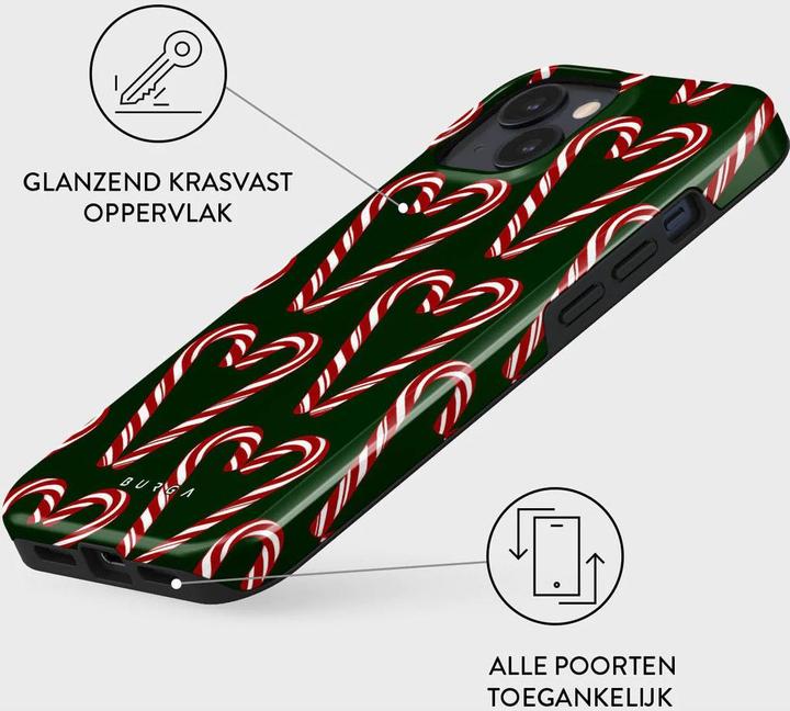 Actual product image Burga Tough Case Apple iPhone 14 - Candy Lane (Apple iPhone 14)