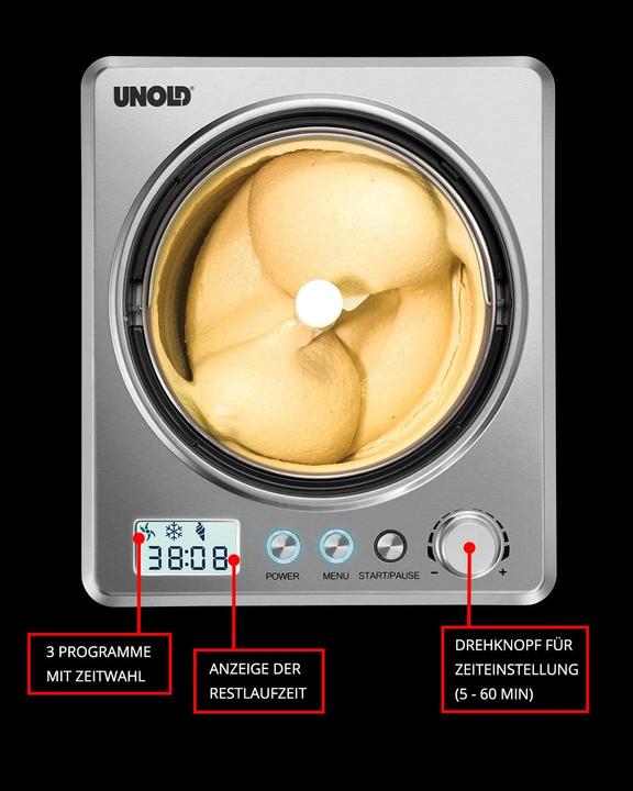 Image du produit Unold Eismaschine Profi Plus