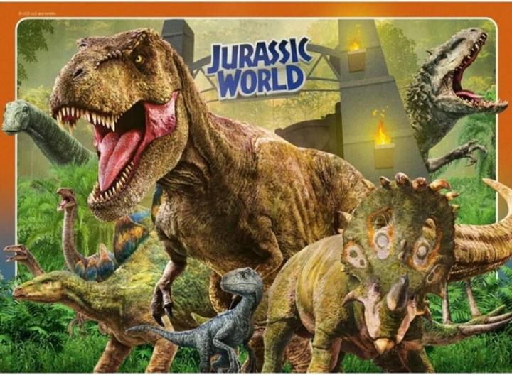 Productafbeelding Ravensburger Puzzel 4x100 Jurassic World Bumper Pack (100 onderdelen)