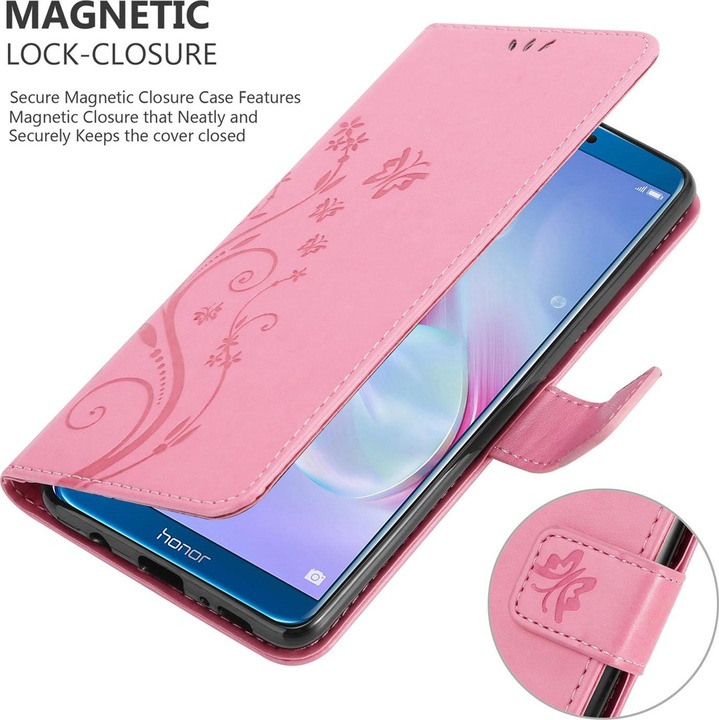Produktbild Cadorabo Flower Book Cover (Honor 9 Lite)