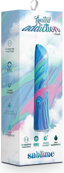 Produktbild Blush Limited Addiction Sublime Power Vibe - 10 RumbleTech Powered Deep Rumbly Vibration Settings - Satin