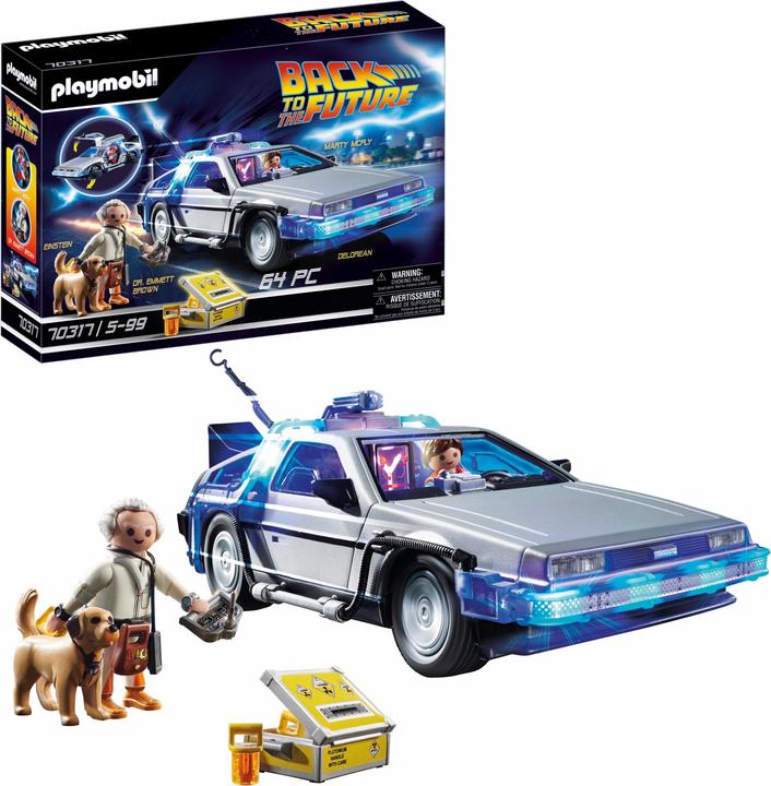Immagine prodotto Playmobil La DeLorean di Ritorno al Futuro (70317, Playmobil Ritorno al futuro)