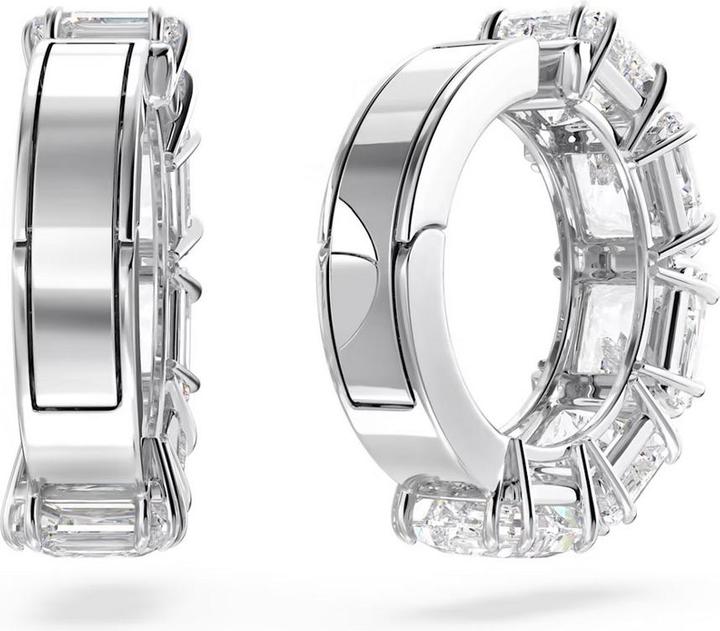 Image du produit Swarovski Clips d'oreilles Millenia taille coussin blanc (Métal Swarovski)