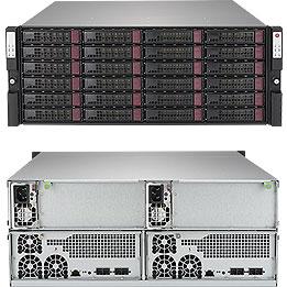 Actual product image Supermicro Super Storage Bridge Bay (SBB) JBOD - Hard Disk Drive Array - 24 bays (SAS-3)