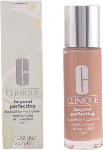 Actual product image Clinique Beyond Perfecting Foundation + Concealer (15 Beige)