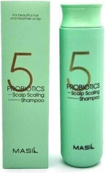 Actual product image Masi 5 Probiotics Scalp Dandruff Shampoo K Beauty with Free Gift (300 ml, Liquid shampoo)