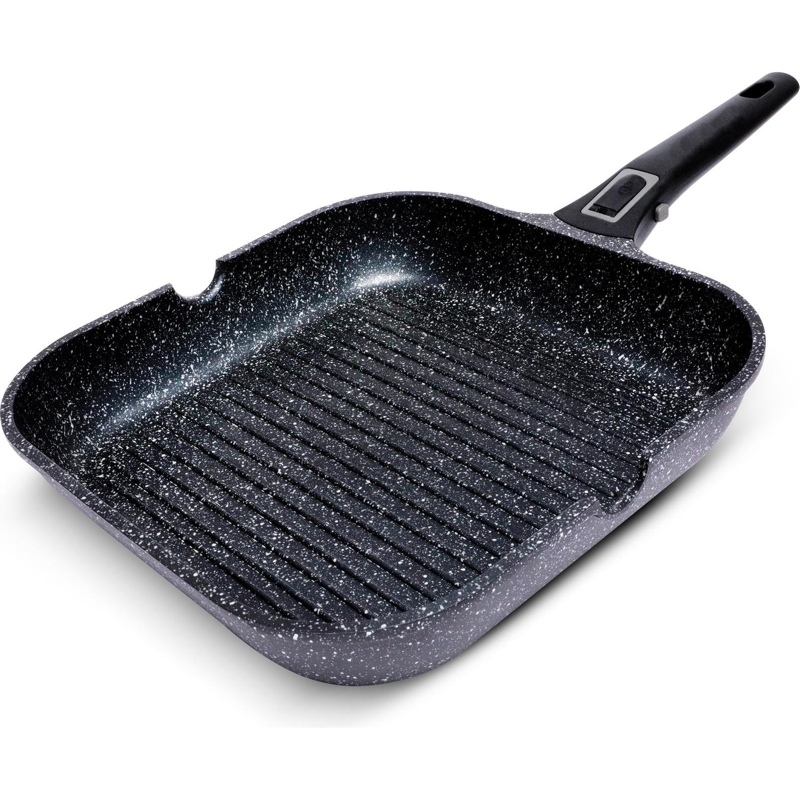 Melianda Grillpfanne 28cm TW-600, Pfanne + Kochtopf, Blau