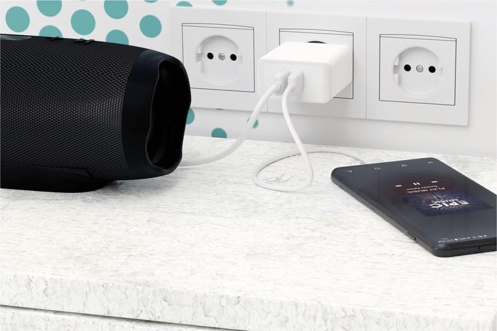Produktbild Goobay Dual USB-A Schnellladegerät (28 W)