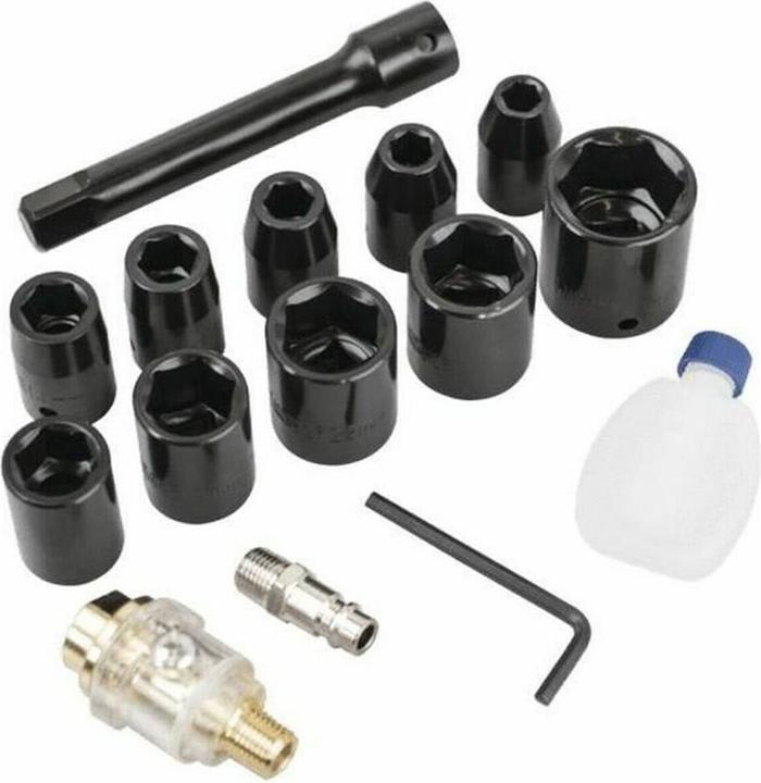 Produktbild Scheppach Druckluftschlagschrauber Set (Ohne externe Stromquelle)