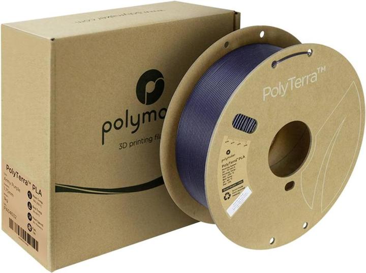 Produktbild Polymaker PolyTerra PLA (1.75 mm, 1000 g, Violett)