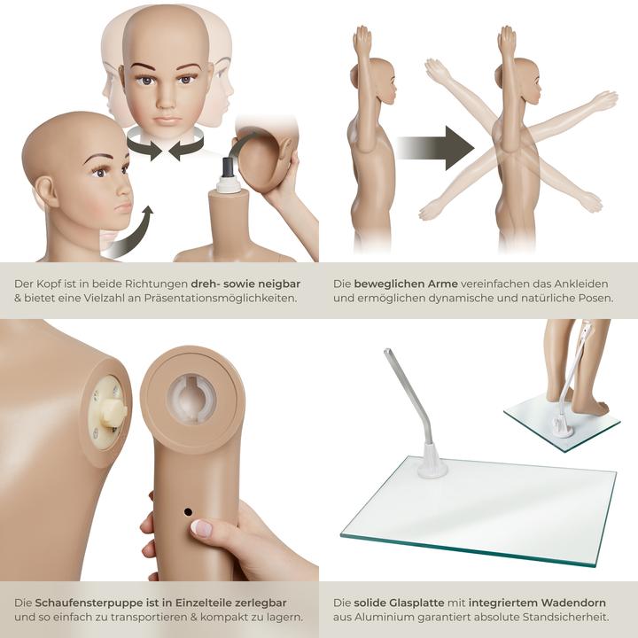 Produktbild tectake Mannequin