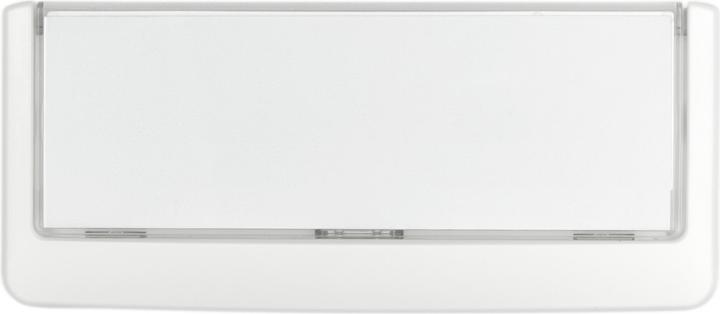 Actual product image Durable Door sign Click Sign, 149 x 52.5 mm, for sticking or screwing on, white, 486002