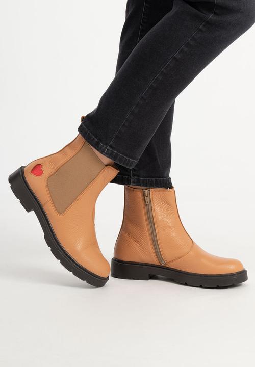 Actual product image Vitaform Stiefeletten Damen Weite H Hirschleder (39)