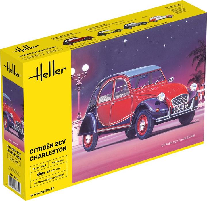 Image du produit Heller Citroën 2CV Charleston