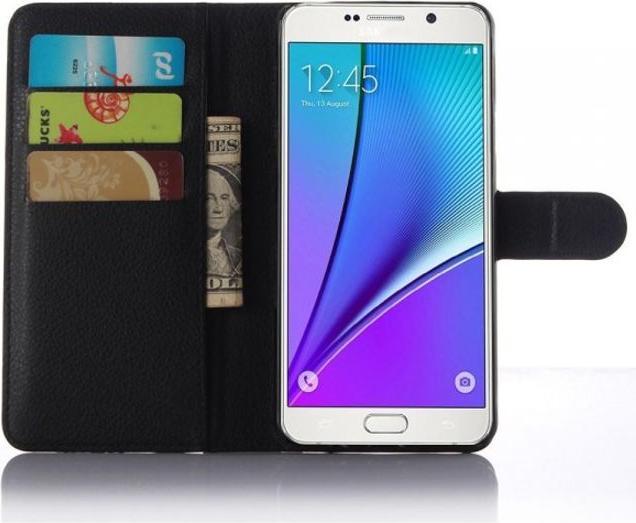 Produktbild MU Classic Schicke Leder Handyhülle (Samsung Galaxy A5 (2016))