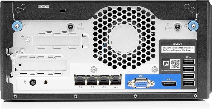 Actual product image HPE ProLiant MicroServer Gen10 Plus (Intel Xeon E-2224, 16 GB, Micro Server)