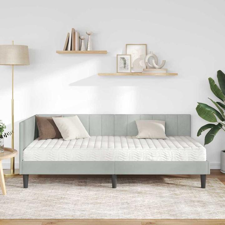 Actual product image vidaXL Eckbettgestell (90 x 190 cm)
