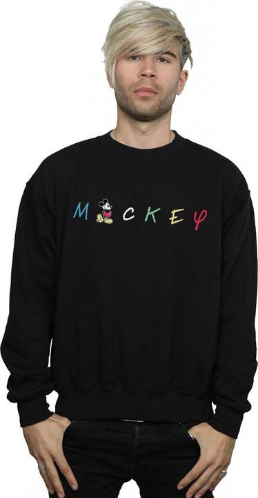 Immagine prodotto Disney Mickey Mouse Wording Logo Felpa Uomo (XL)