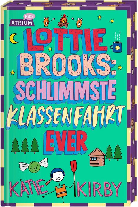 Actual product image Lottie Brooks 4: Schlimmste Klassenfahrt ever (German, Katharina Naumann, Katie Kirby, 2025)