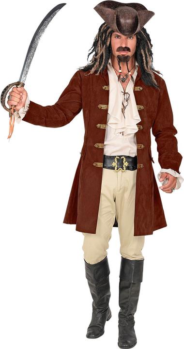 Actual product image Widmann Pirate Coat For Men (M, L)