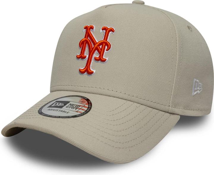 Produktbild New Era A-Frame Snapback Cap - New York Mets Stone Beige (One Size)