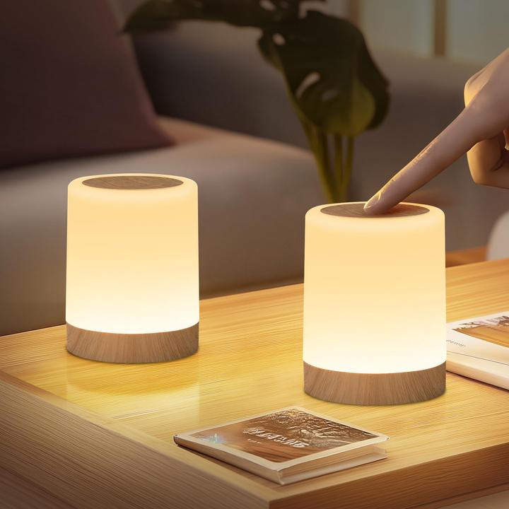 Produktbild Alopini LED Nachttischlampe Touch dimmbar