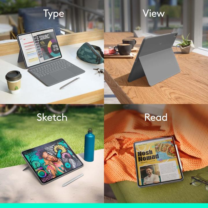 Produktbild Logitech Combotouch For Ipadair 13inchm2