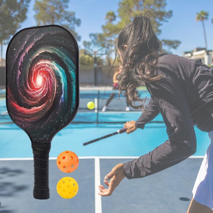 Image du produit Hermex Set de 6 raquettes de pickleball Raquettes de padel avec balles