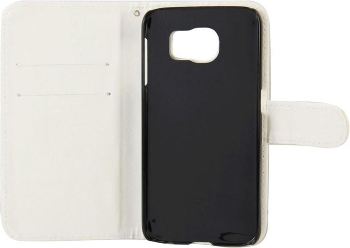 Produktbild König Design Schutzhülle Handytasche (Flip Quer) für Handy Samsung Galaxy S6 Weiss (Samsung Galaxy S6)
