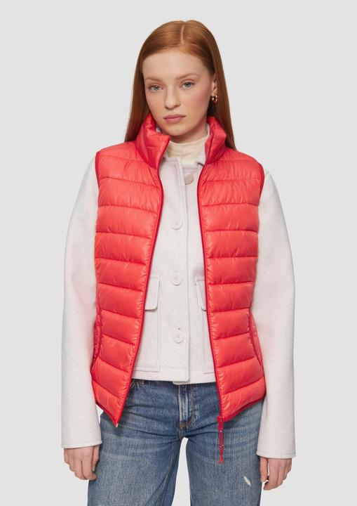Produktbild S.Oliver Outdoor-Weste Steppweste mit Stehkragen (XS)
