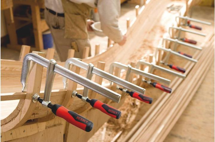 Produktbild Bessey Ganzstahl-Schraubzwinge 160x80mm (160 mm)