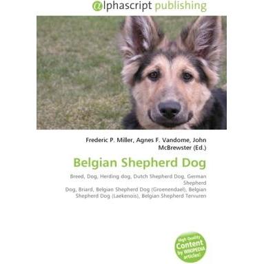 Thumbnail - Belgian Shepherd Dog, Fachbücher von Agnes F. Vandome, Frederic P. Miller, John McBrewster