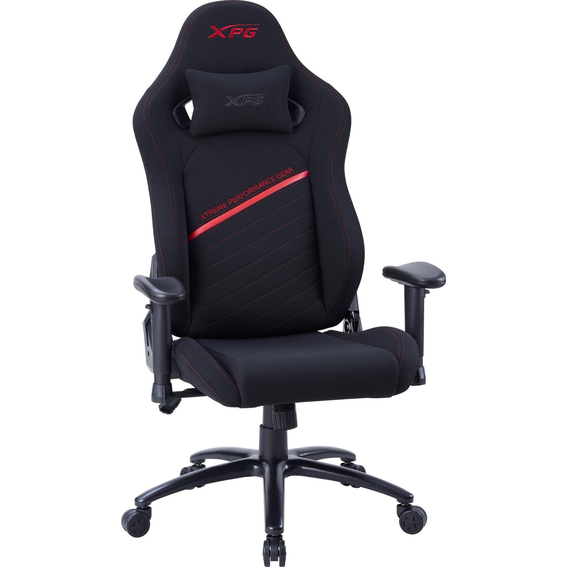 XPG Nexus, Gaming stoel, Rood, Zwart
