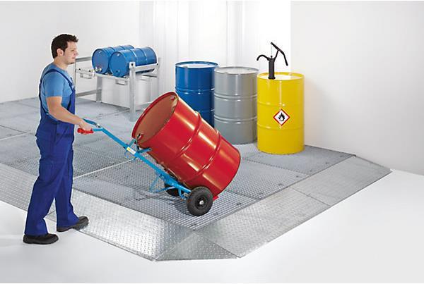 Produktbild kaiserkraft Stahl-Flachwanne, niedrig