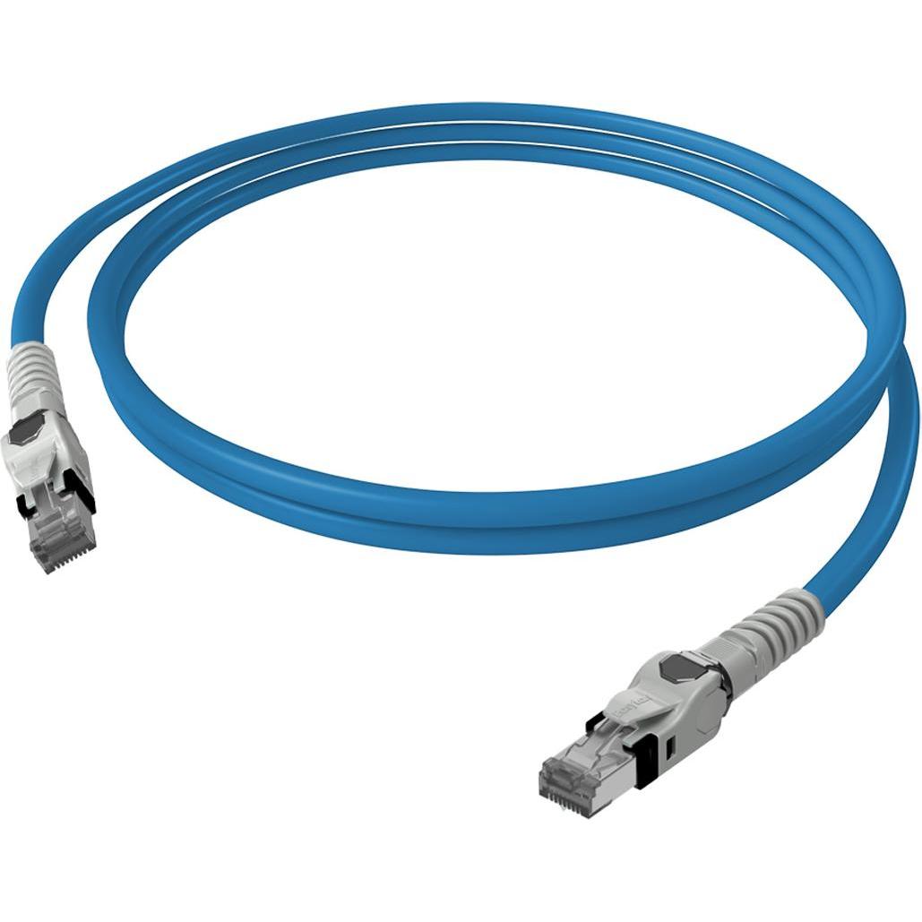 Zellner group S/FTP-PiMF-Patchkabel (S/FTP, CAT6a, 1 m), Netzwerkkabel