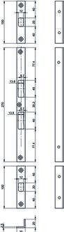 MSL Winkelschliessblech-Set B-40341 (Schliessblech)