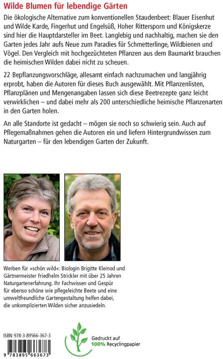 Produktbild Schön wild! (Deutsch, Brigitte Kleinod, 2021)
