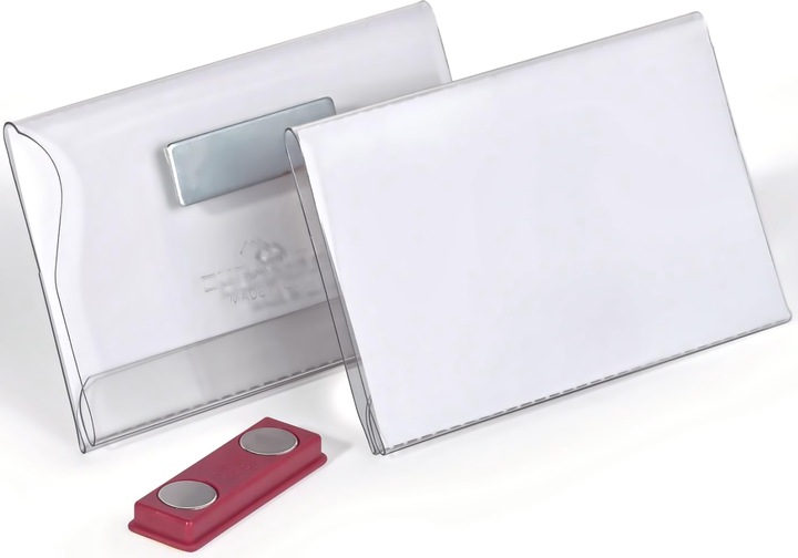 Actual product image Durable Name badges with magnet