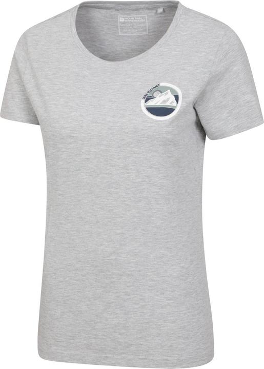 Actual product image Mountain Warehouse Womens/Ladies Lake District Tree Ring Organic T-Shirt (44)