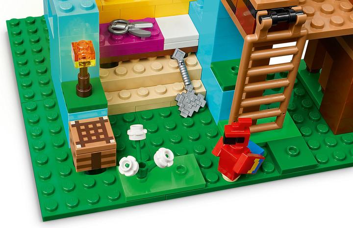 Image du produit LEGO Die Papageienhäuser (LEGO Minecraft)
