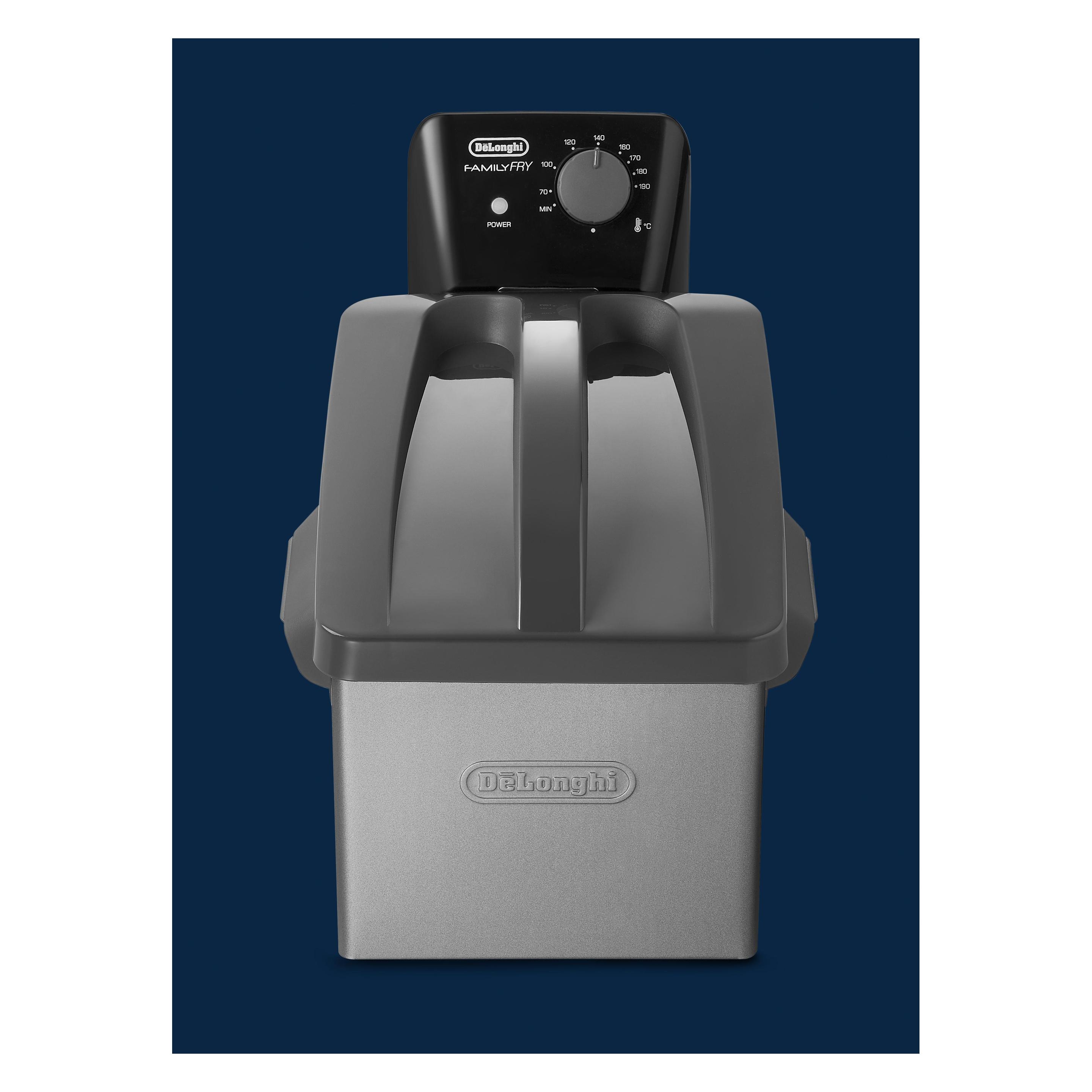 De'Longhi F32110cz, Friggitrice, Nero, Grigio