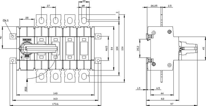 Produktbild Siemens SIEM Lasttrennschalter