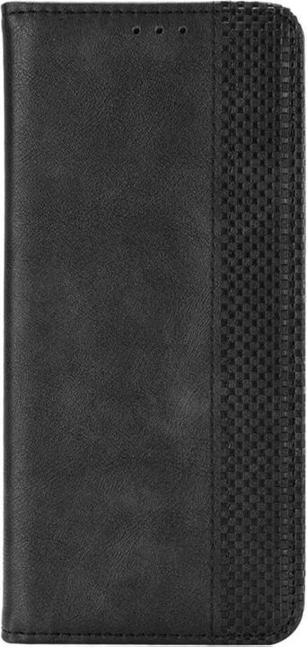 Produktbild Cover-Discount Honor 90 Lite - Vintage Flip Case Hülle schwarz (Honor 90 Lite)