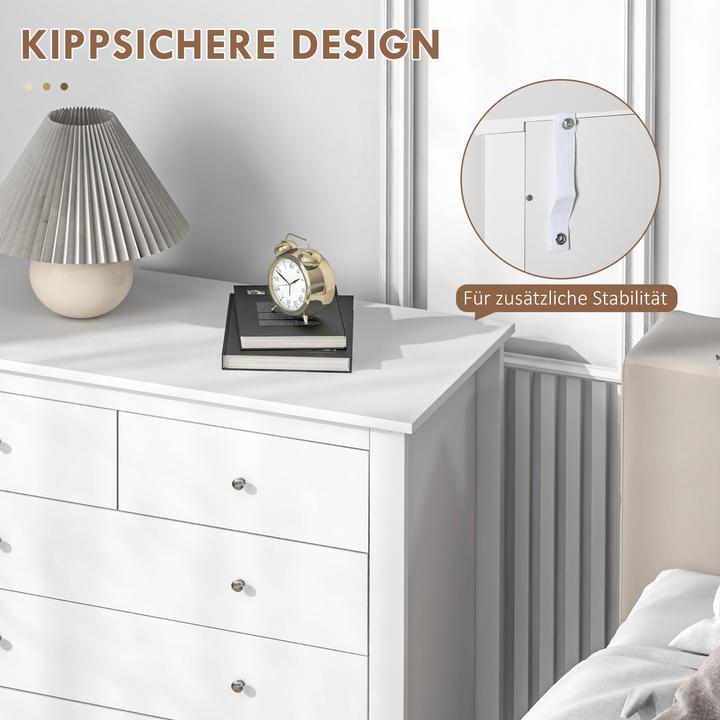 Image du produit Homcom Commode (79 x 39.50 x 80.50 cm)