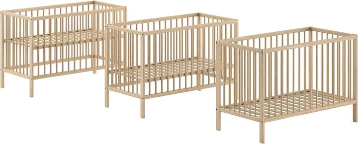 Actual product image Vipack Dino baby cot (60 x 120 cm)